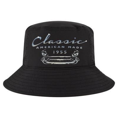 Vintage Car 1955 Classic Birthday Antique Auto Cool Comfort Performance Bucket Hat