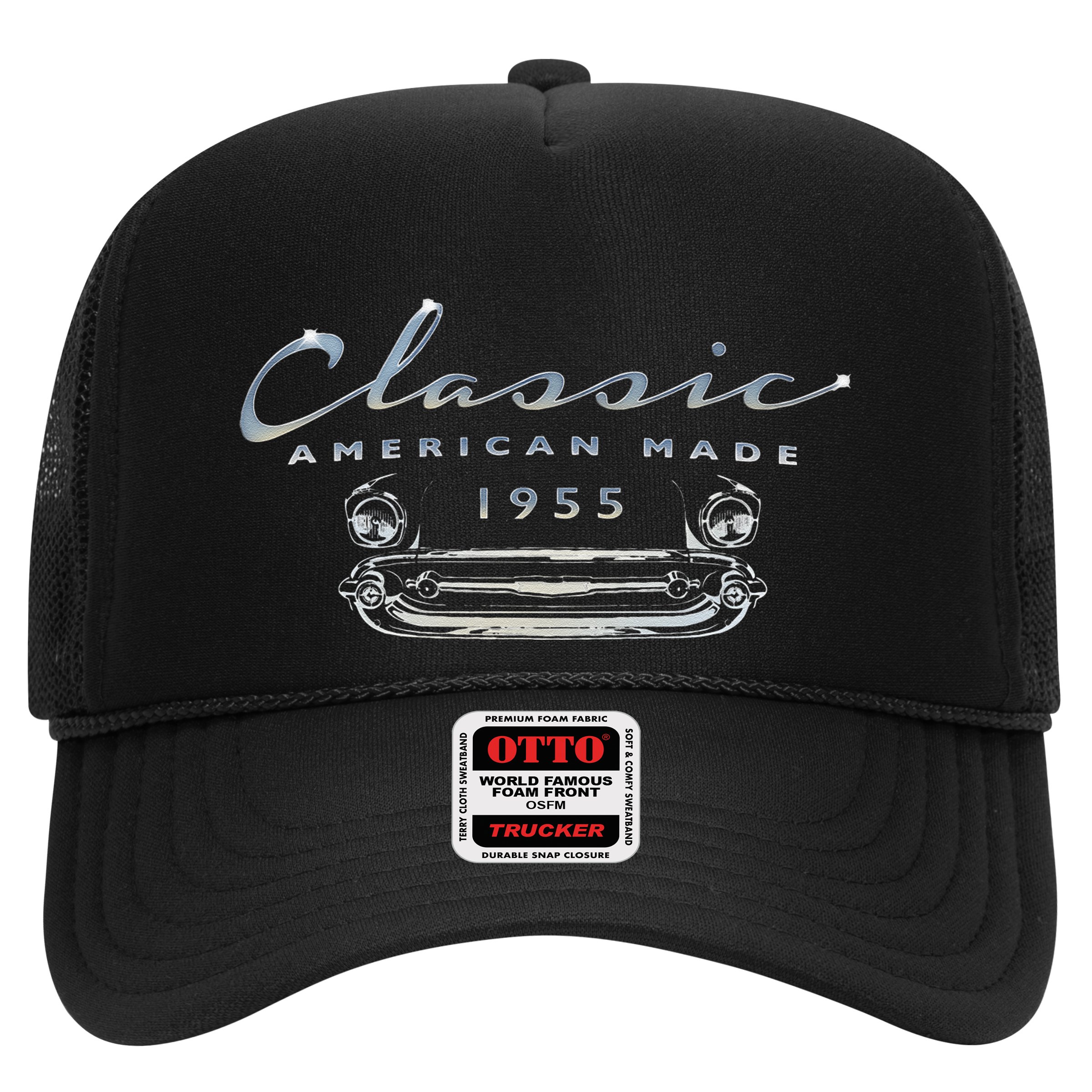 Vintage Car 1955 Classic Birthday Antique Auto Hat