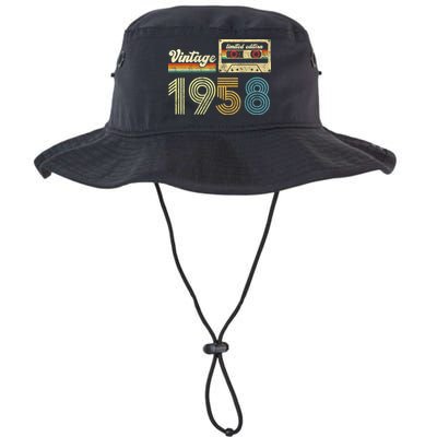 vintage cassette 1958 Retro Birthday 65th Dad Birthday Gift Grandpa Birthday Bucket Hat
