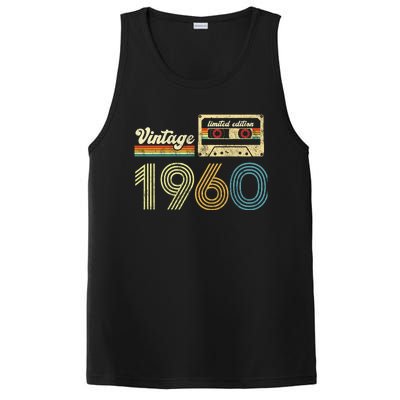 vintage cassette 1960 Retro Birthday 63rd Dad Birthday Gift Grandpa Birthday PosiCharge Competitor Tank