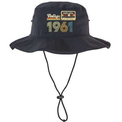 vintage cassette 1961 Retro Birthday 62nd Dad Birthday Gift Grandpa Birthday Bucket Hat