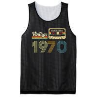 vintage cassette 1970 Retro Birthday 53rd Dad Birthday Gift Grandpa Birthday Mesh Reversible Basketball Jersey Tank