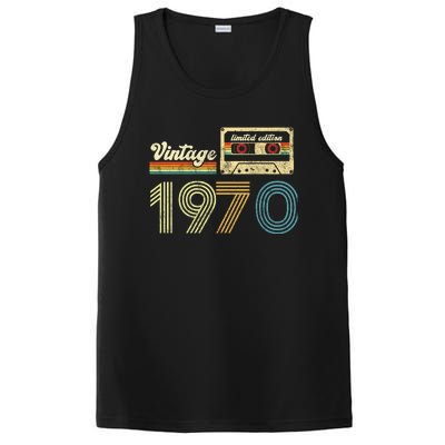 vintage cassette 1970 Retro Birthday 53rd Dad Birthday Gift Grandpa Birthday PosiCharge Competitor Tank