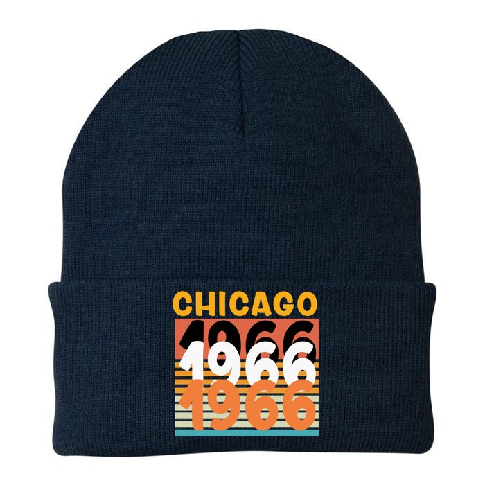 Vintage Chicago 1966 Knit Cap Winter Beanie