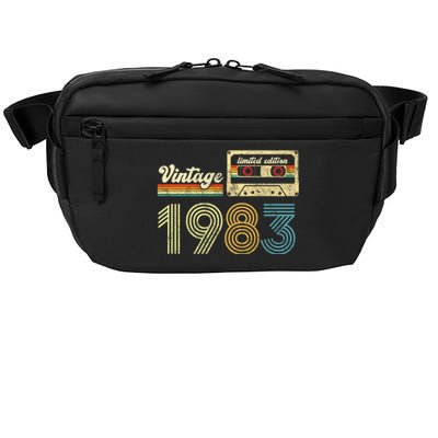 vintage cassette 1983 Retro Birthday 40th Dad Birthday Gift Grandpa Birthday Crossbody Pack