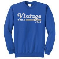 Vintage Classic 1964 Retro Year 60th Birthday Celebrations Cool Gift Sweatshirt