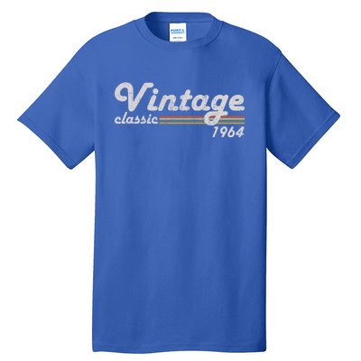 Vintage Classic 1964 Retro Year 60th Birthday Celebrations Cool Gift Tall T-Shirt