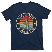 Vintage Cicada 2024 They Are Back Summer 2024 T-Shirt