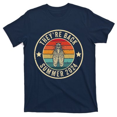 Vintage Cicada 2024 They Are Back Summer 2024 T-Shirt