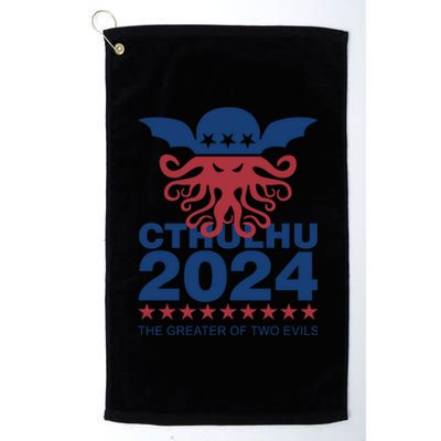 Vote Cthulhu 2024 Platinum Collection Golf Towel