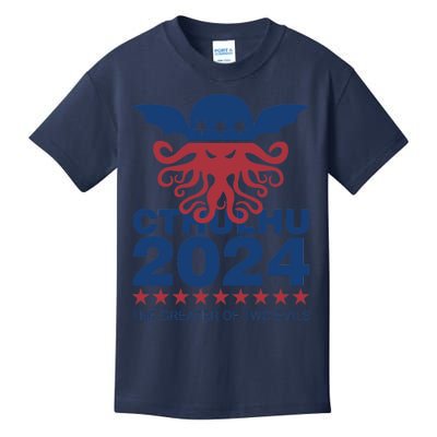 Vote Cthulhu 2024 Kids T-Shirt