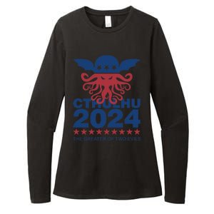 Vote Cthulhu 2024 Womens CVC Long Sleeve Shirt