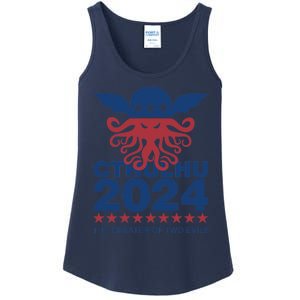 Vote Cthulhu 2024 Ladies Essential Tank