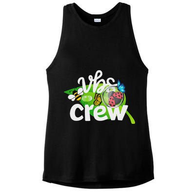 Vbs Crew 2025 Magnified Smallest Insects Ladies PosiCharge Tri-Blend Wicking Tank