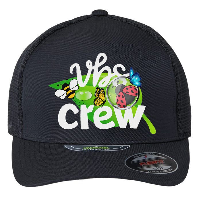 Vbs Crew 2025 Magnified Smallest Insects Flexfit Unipanel Trucker Cap