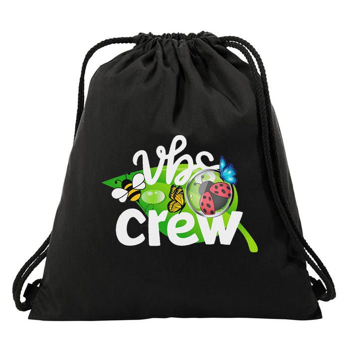 Vbs Crew 2025 Magnified Smallest Insects Drawstring Bag