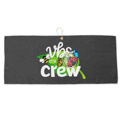Vbs Crew 2025 Magnified Smallest Insects Large Microfiber Waffle Golf Towel