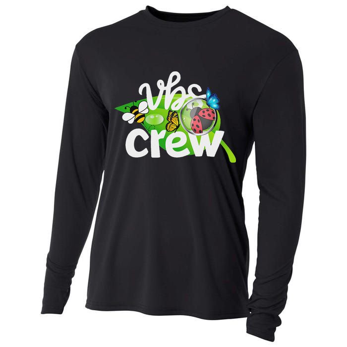 Vbs Crew 2025 Magnified Smallest Insects Cooling Performance Long Sleeve Crew