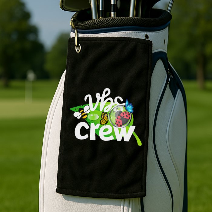 Vbs Crew 2025 Magnified Smallest Insects Golf Towel