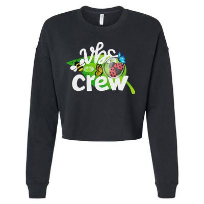 Vbs Crew 2025 Magnified Smallest Insects Cropped Pullover Crew