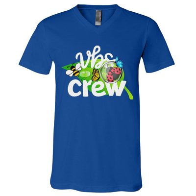Vbs Crew 2025 Magnified Smallest Insects V-Neck T-Shirt