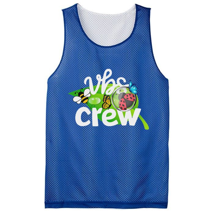 Vbs Crew 2025 Magnified Smallest Insects Mesh Reversible Basketball Jersey Tank