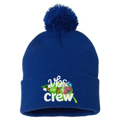 Vbs Crew 2025 Magnified Smallest Insects Pom Pom 12in Knit Beanie
