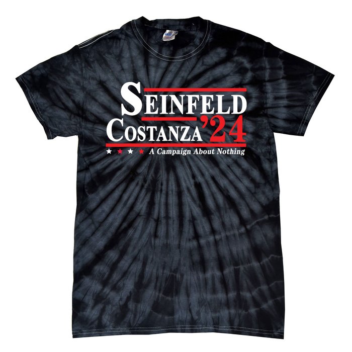 Vintage Costanzaes 2024 Election 90s Campaign Gift Ideas Tie-Dye T-Shirt