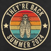 Vintage Cicada 2024 They Are Back Summer 2024 Hat