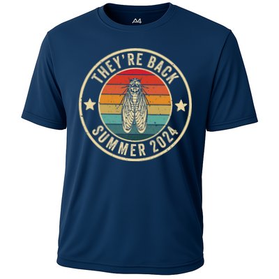 Vintage Cicada 2024 They Are Back Summer 2024 Performance Shirt