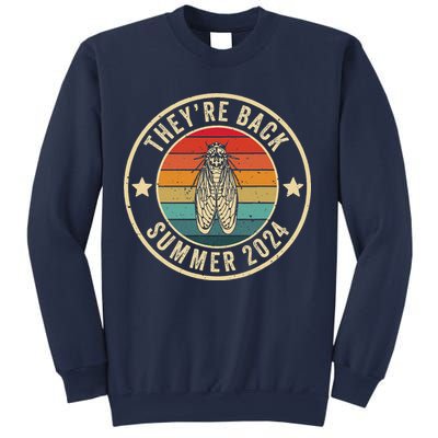 Vintage Cicada 2024 They Are Back Summer 2024 Sweatshirt