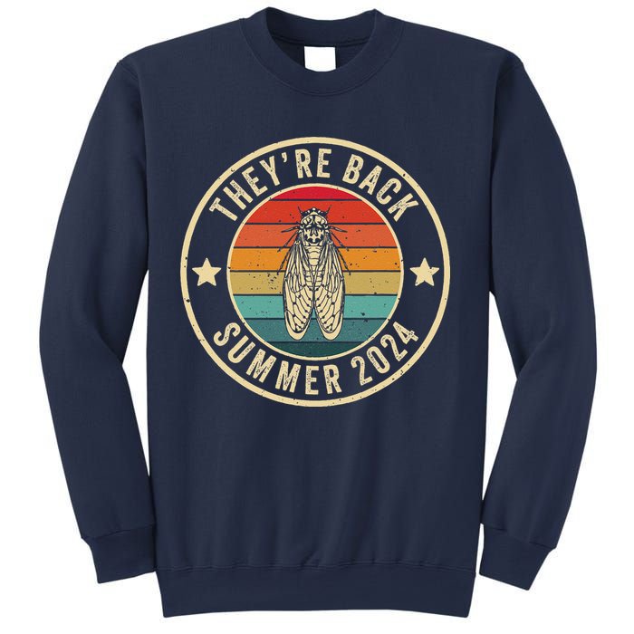 Vintage Cicada 2024 They Are Back Summer 2024 Sweatshirt