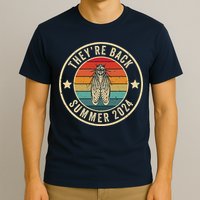 Vintage Cicada 2024 They Are Back Summer 2024 T-Shirt