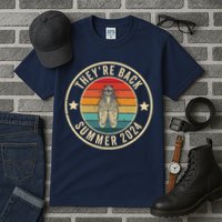 Vintage Cicada 2024 They Are Back Summer 2024 Tall T-Shirt