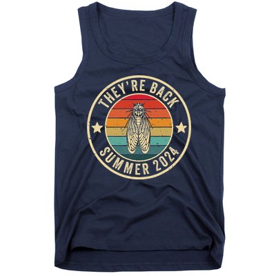 Vintage Cicada 2024 They Are Back Summer 2024 Tank Top