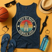 Vintage Cicada 2024 They Are Back Summer 2024 Tank Top