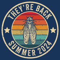 Vintage Cicada 2024 They Are Back Summer 2024 Tank Top