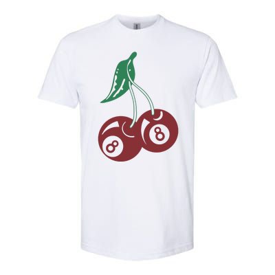 Vintage Cherry 8 Ball 90s Graphic Softstyle® CVC T-Shirt