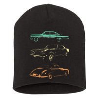 Vintage Cars 80s & 90s Retro Short Acrylic Beanie