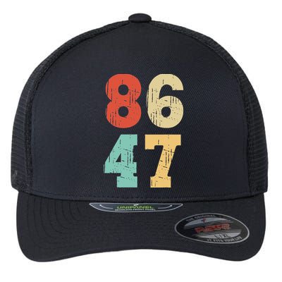 Vintage Classic 86 47 Anti Trump Flexfit Unipanel Trucker Cap