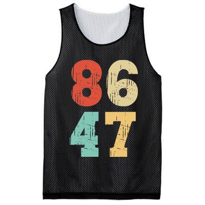 Vintage Classic 86 47 Anti Trump Mesh Reversible Basketball Jersey Tank