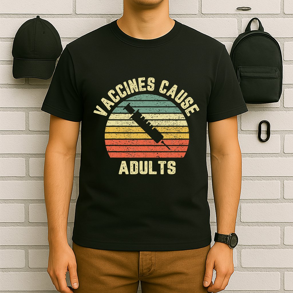 Vaccines Cause Adults Pro Vaccines T-Shirt
