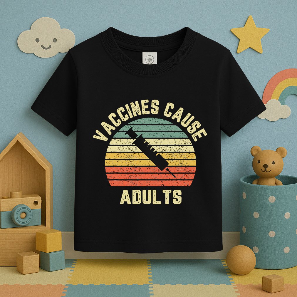 Vaccines Cause Adults Pro Vaccines Toddler T-Shirt