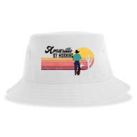 Vintage Cowboy Amarillo By Morning Cactus Western Country Sustainable Bucket Hat