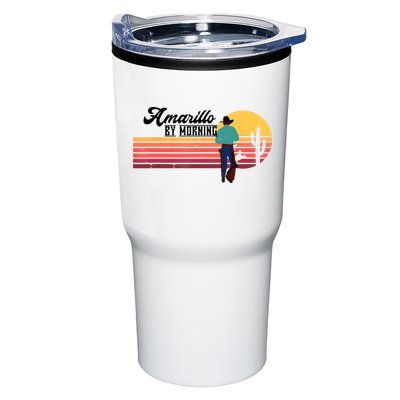 Vintage Cowboy Amarillo By Morning Cactus Western Country Tumbler