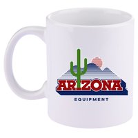Vault Cactus Arizona Equipment 11oz C Handle Ceramic Mug