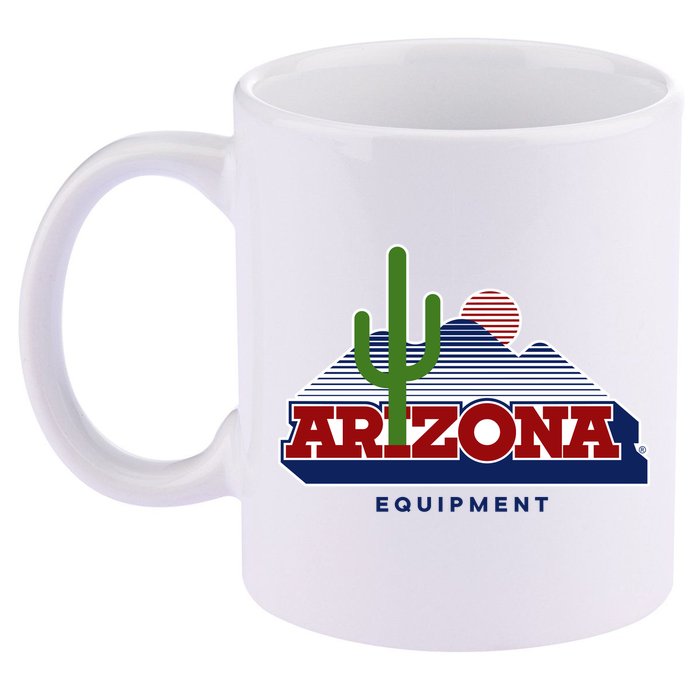 Vault Cactus Arizona Equipment 11oz C Handle Ceramic Mug