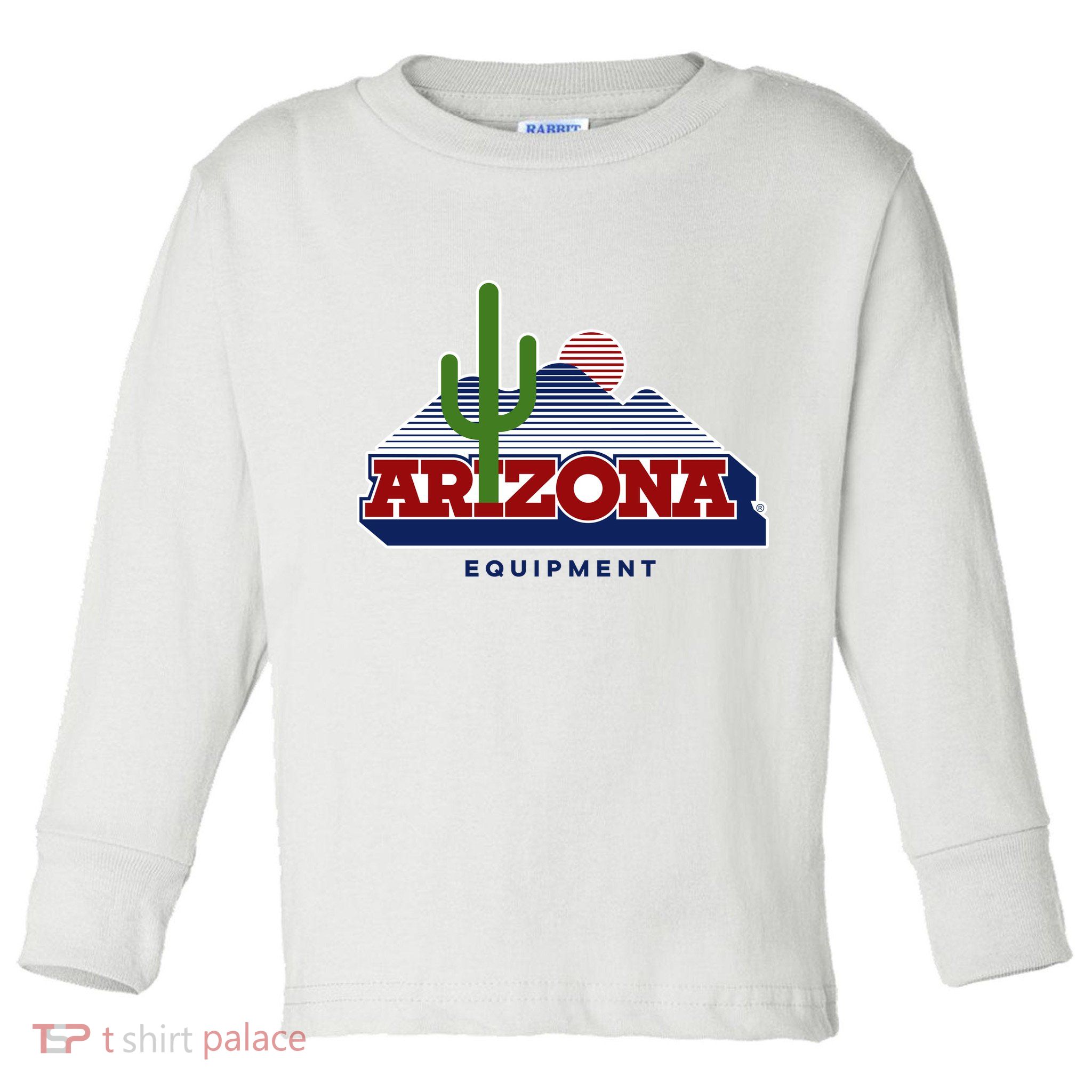 Vault Cactus Arizona Equipment Toddler Long Sleeve Shirt