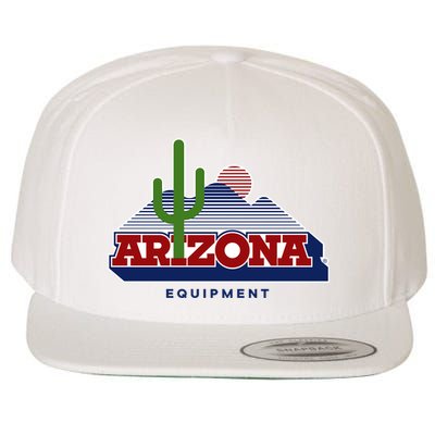 Vault Cactus Arizona Equipment Wool Snapback Cap