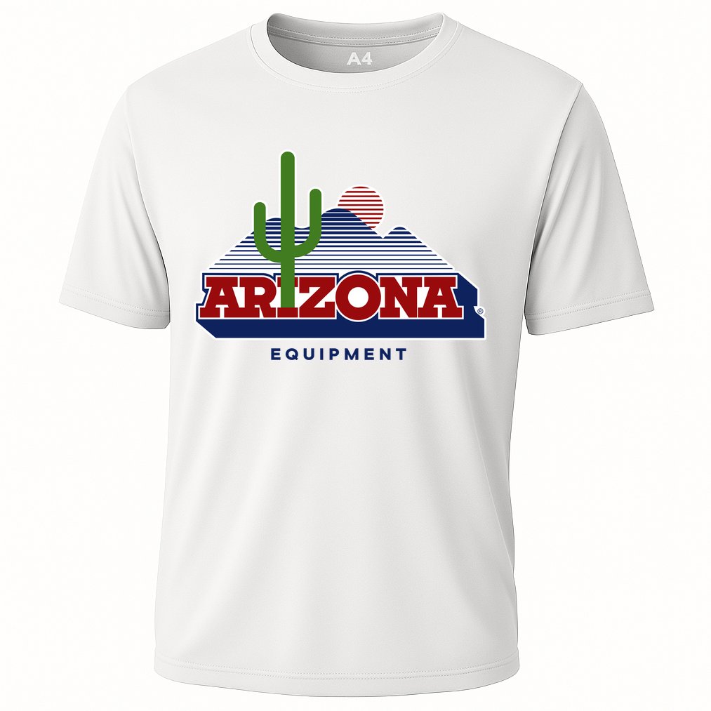 Vault Cactus Arizona Equipment Cooling Performance Crew T-Shirt